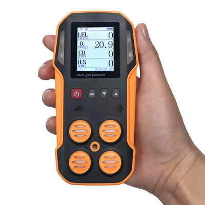 سعر جيد كاشف غازات متعددة محمول من الدرجة الصناعية: دقة عالية عبر مستشعرات الأشعة تحت الحمراء/الحفزية، إنذار ذكي وشهادات سلامة الانترنت