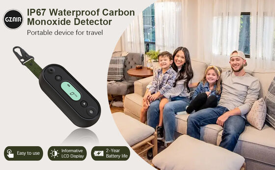 سعر جيد كاشف إنذار أول أكسيد الكربون (CO) البحري المقاوم للماء | 12 فولت تيار مستمر، تنبيه صوتي و LED 100 ديسيبل، معتمد من UL 2034 | إنذار CO محمول مع مستشعر كيميائي كهربائي وعتبة قابلة للتخصيص للقارب/المركبة الترفيهية الانترنت