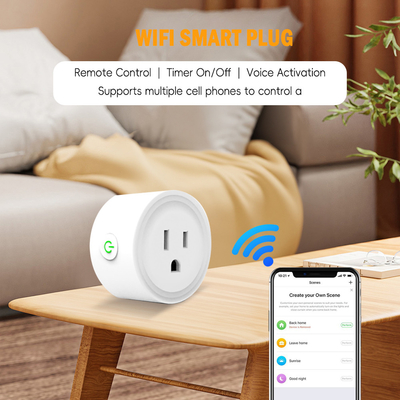 سعر جيد 220 فولت Smart Alexa Outlet Switch Socket مع جهاز تحكم عن بعد WiFi 5G ODM الانترنت