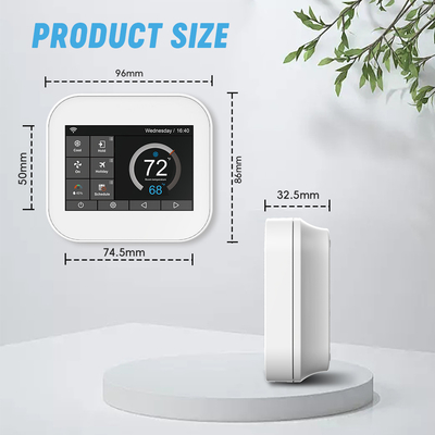 سعر جيد المنزل الحرارة اللاسلكية الذكية تسخين الأرضية قابل للبرمجة 50Hz 60Hz مخصص الانترنت
