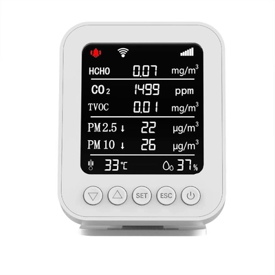 Good price OEM 85dB في الوقت الحقيقي IAQ جهاز الكشف عن جودة الهواء الذكي مع سجل البيانات الانترنت