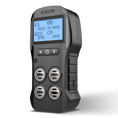 سعر جيد OEM 4 جهاز كشف الغاز متعدد المقاييس مساحة محصورة مع مراقبة LEL O2 CO و H2S الانترنت