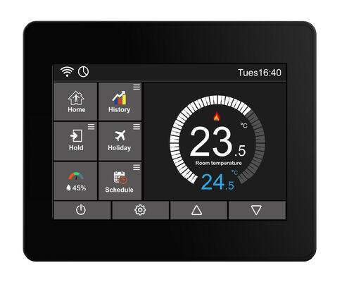 سعر جيد Falcon hp Tuya Smart Thermostat - بروتوكول WiFi/Zigbee المزدوج، 24V/110VAC الجهد العريض، لضخ الحرارة / تسخين الغاز الانترنت