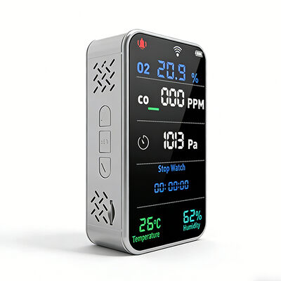 سعر جيد كاشف غاز 7 في 1 جهاز مراقبة O2 و CO اللاسلكي 3000mAh بطارية التنبيهات السحابية IP67 الصناعية الدرجة الجملة الانترنت